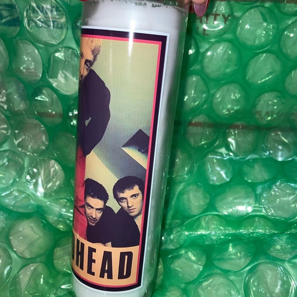 Radiohead Band Tour Concert Candle NEW! - Picture 3 of 3